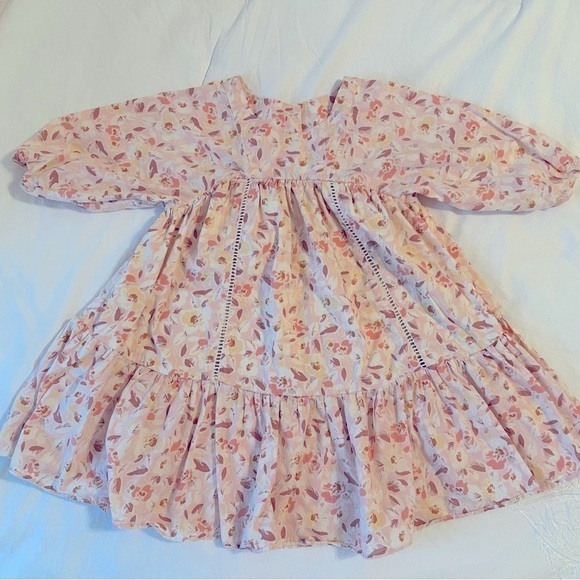 Aubrie Floral Dress Cotton size 4 - Picture 1 of 5